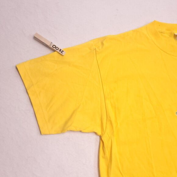 Walt Disney World Crew Neck Casual T Shirt Adult Mens Size Extra Large XL Yellow - Picture 5 of 8